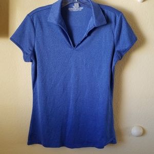 Blue short sleeve top
